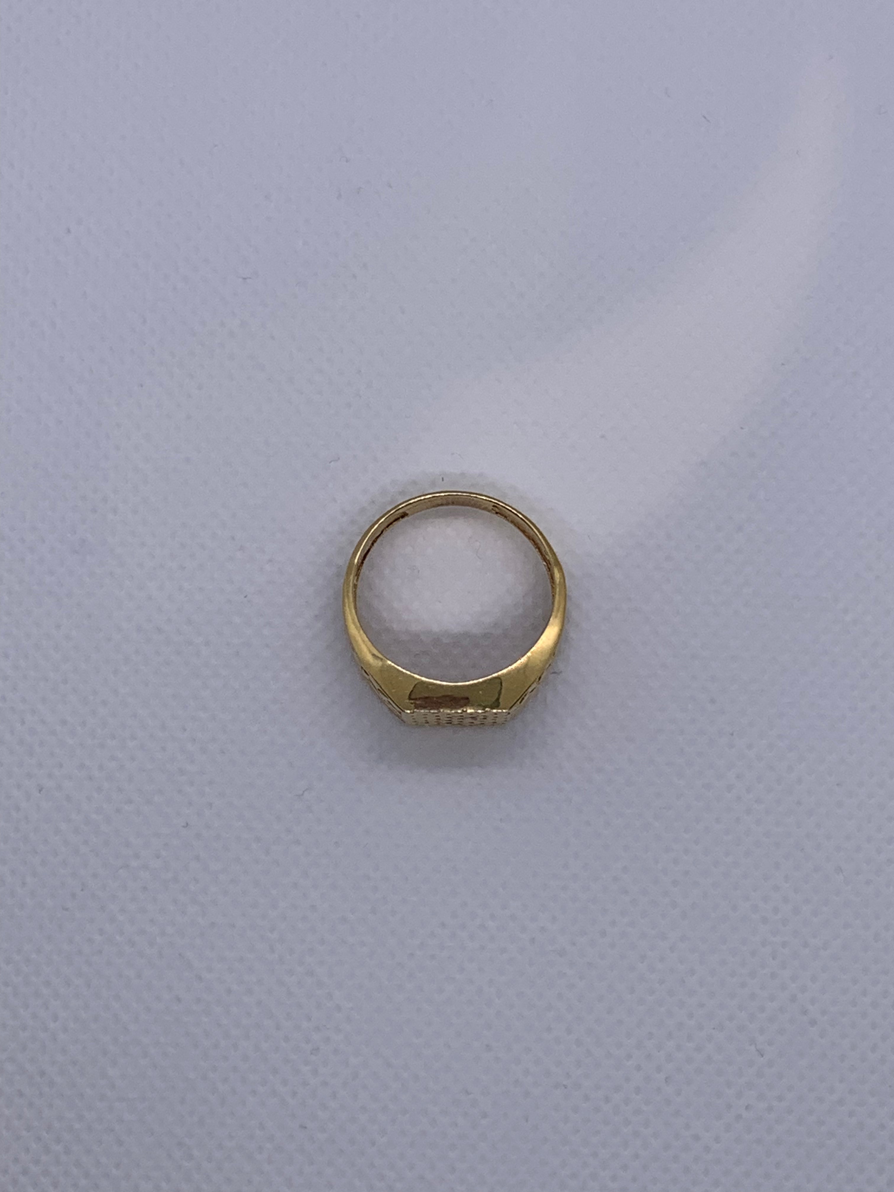 Anillo Malla de Oro