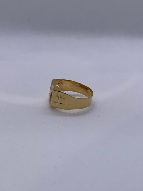 Anillo Raíces de Oro