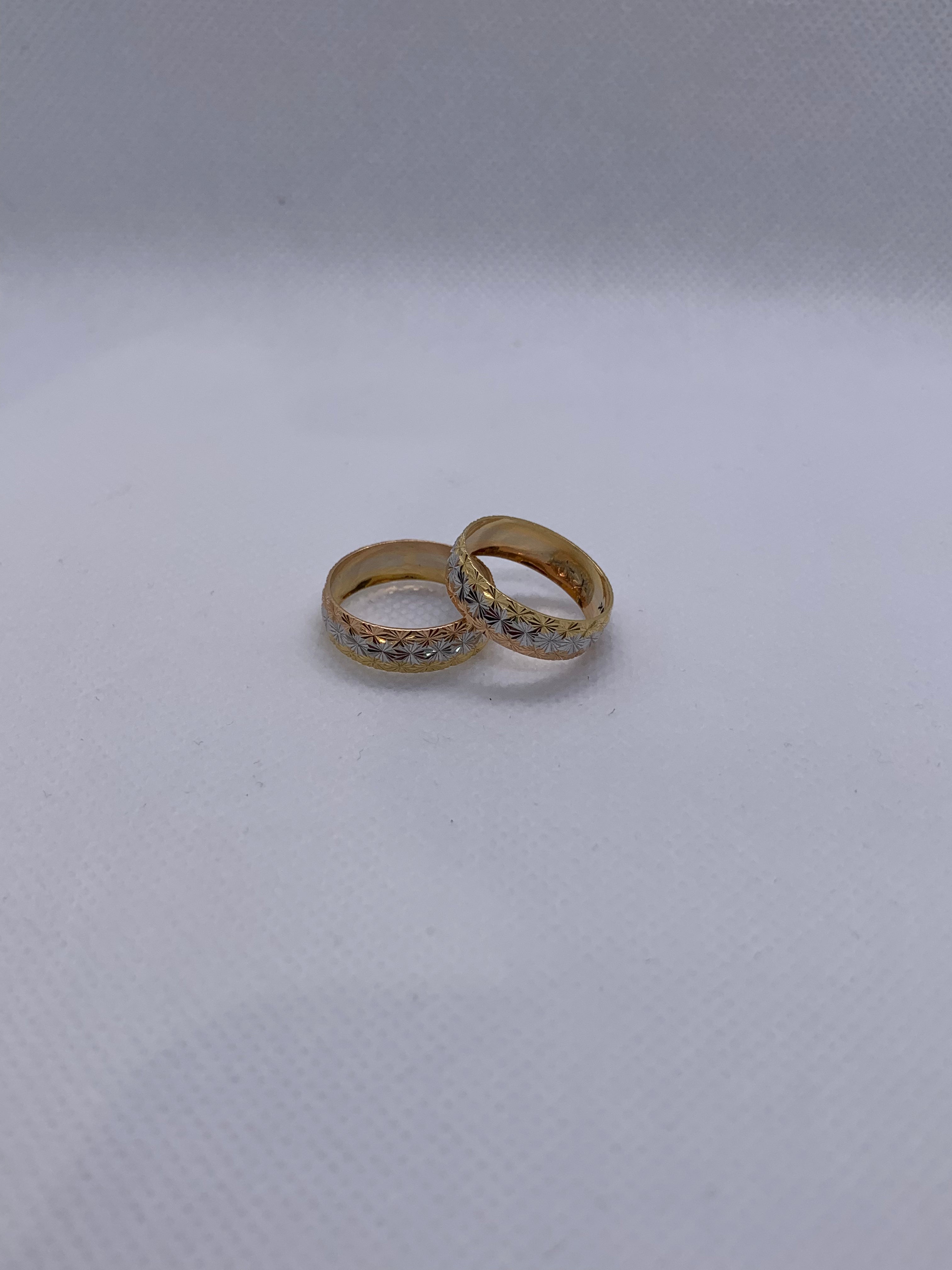 Anillos Compromiso Trilogía de Amor