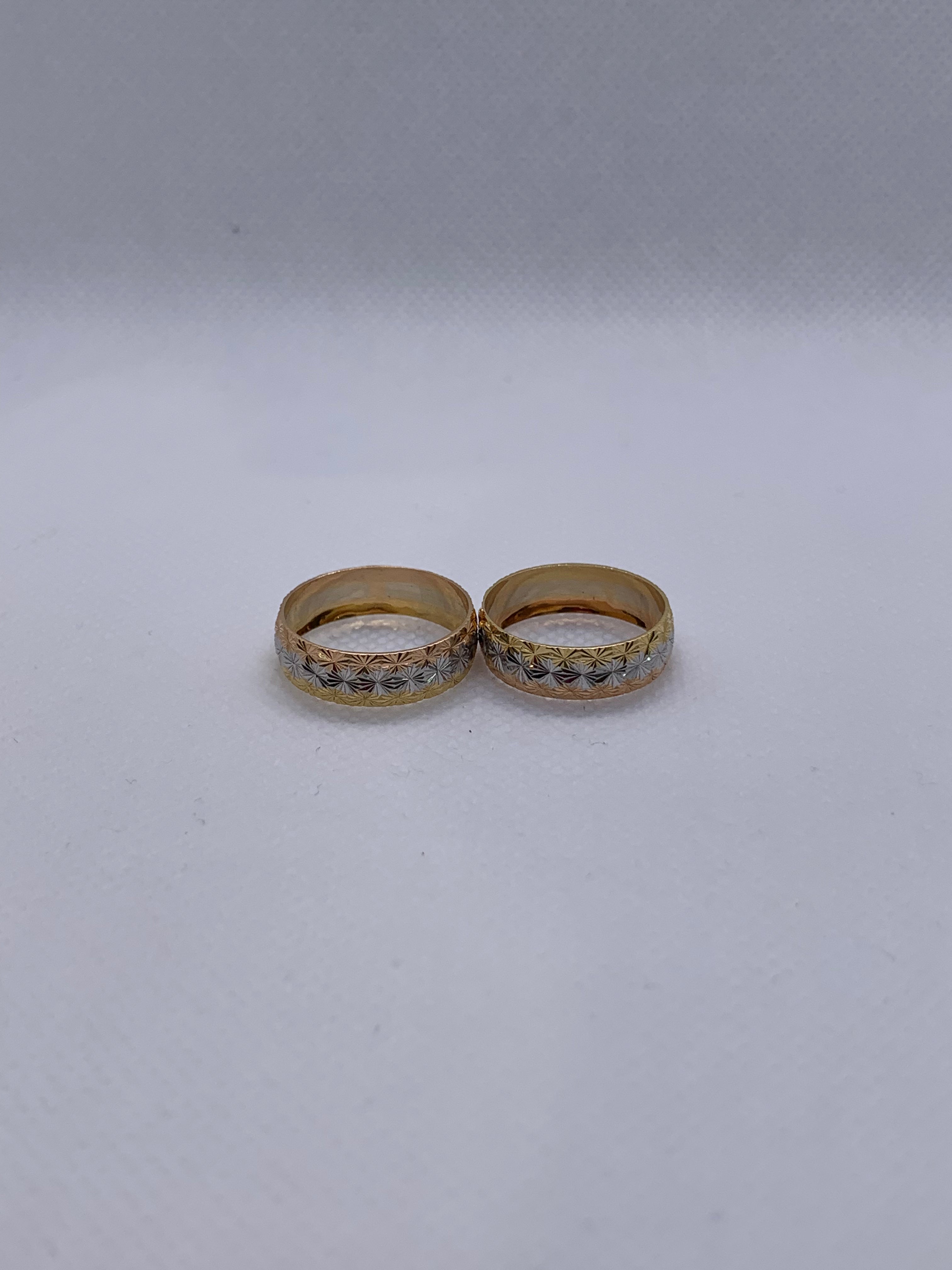 Anillos Compromiso Trilogía de Amor