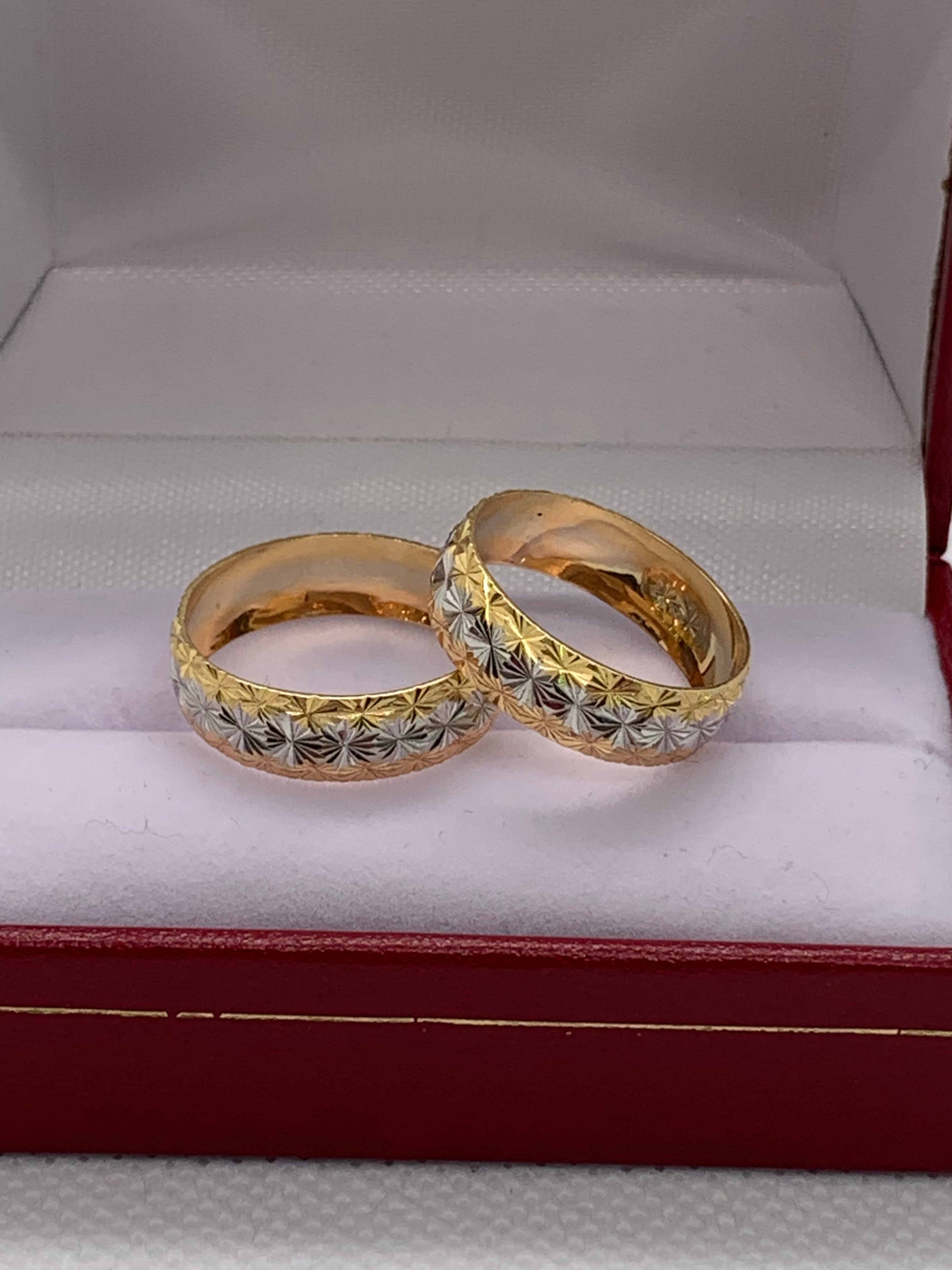 Anillos Compromiso Trilogía de Amor