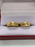 Anillos Compromiso Sinfonía de Oro