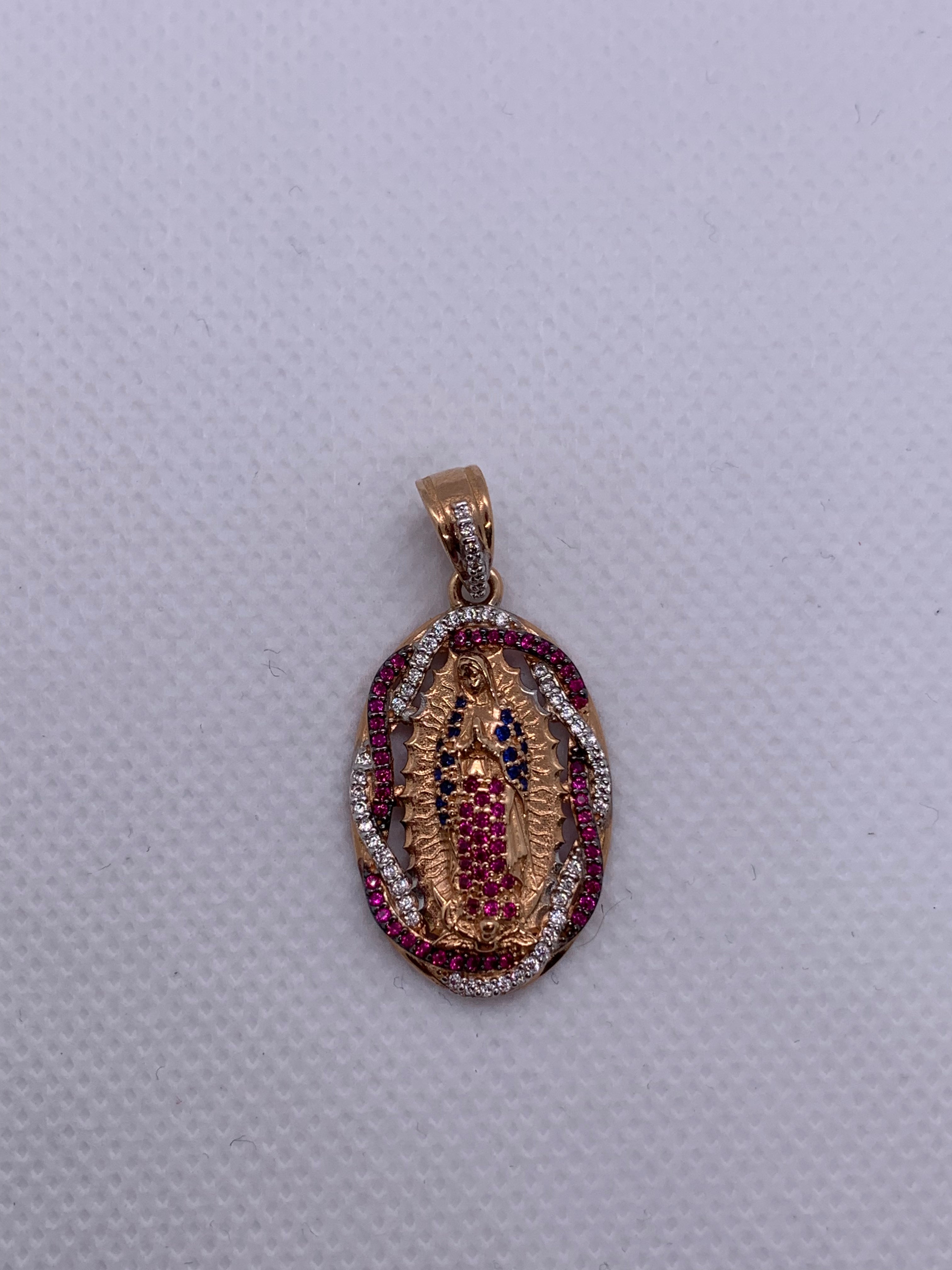 Dije Virgen Golden Protection